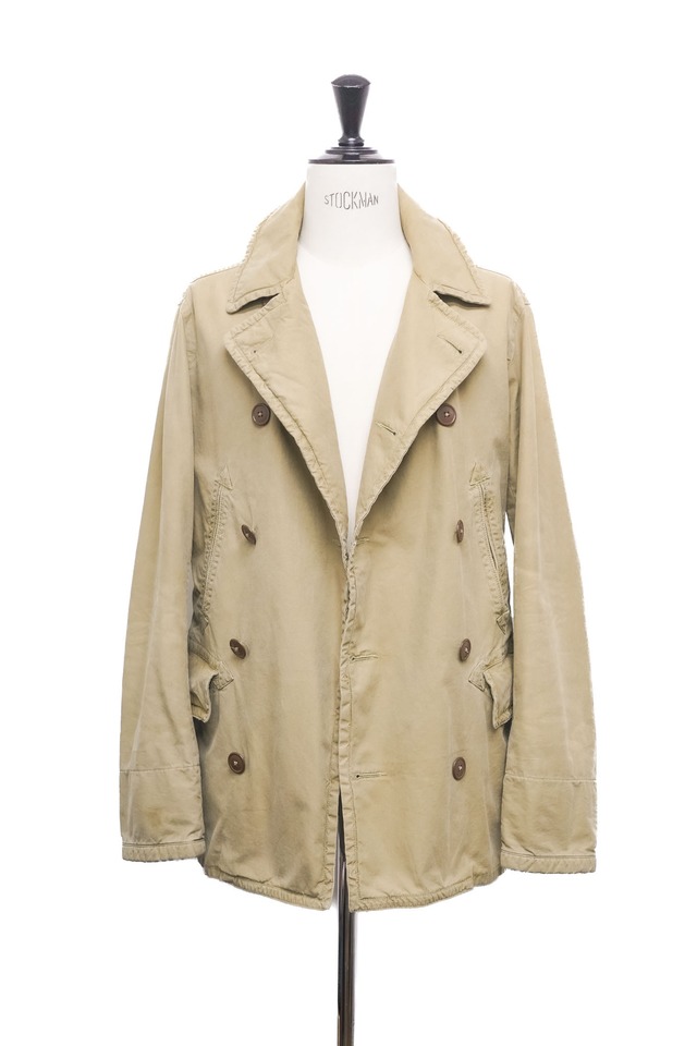 90's "POLO RALPH RAUREN" Cotton Double-Breasted Jacket