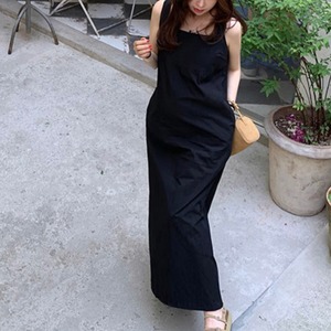 スクエアネック ロング ワンピース 3412777