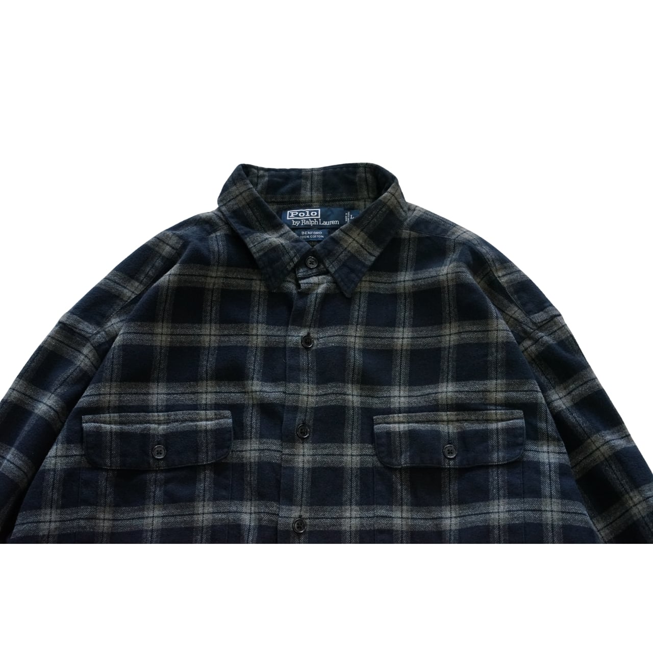 Polo Ralph Lauren BENFORD 90s L｜NA380 Polo Ralph Lauren チェックネルシャツ BENFORD 90s L｜NA380 | Pickle