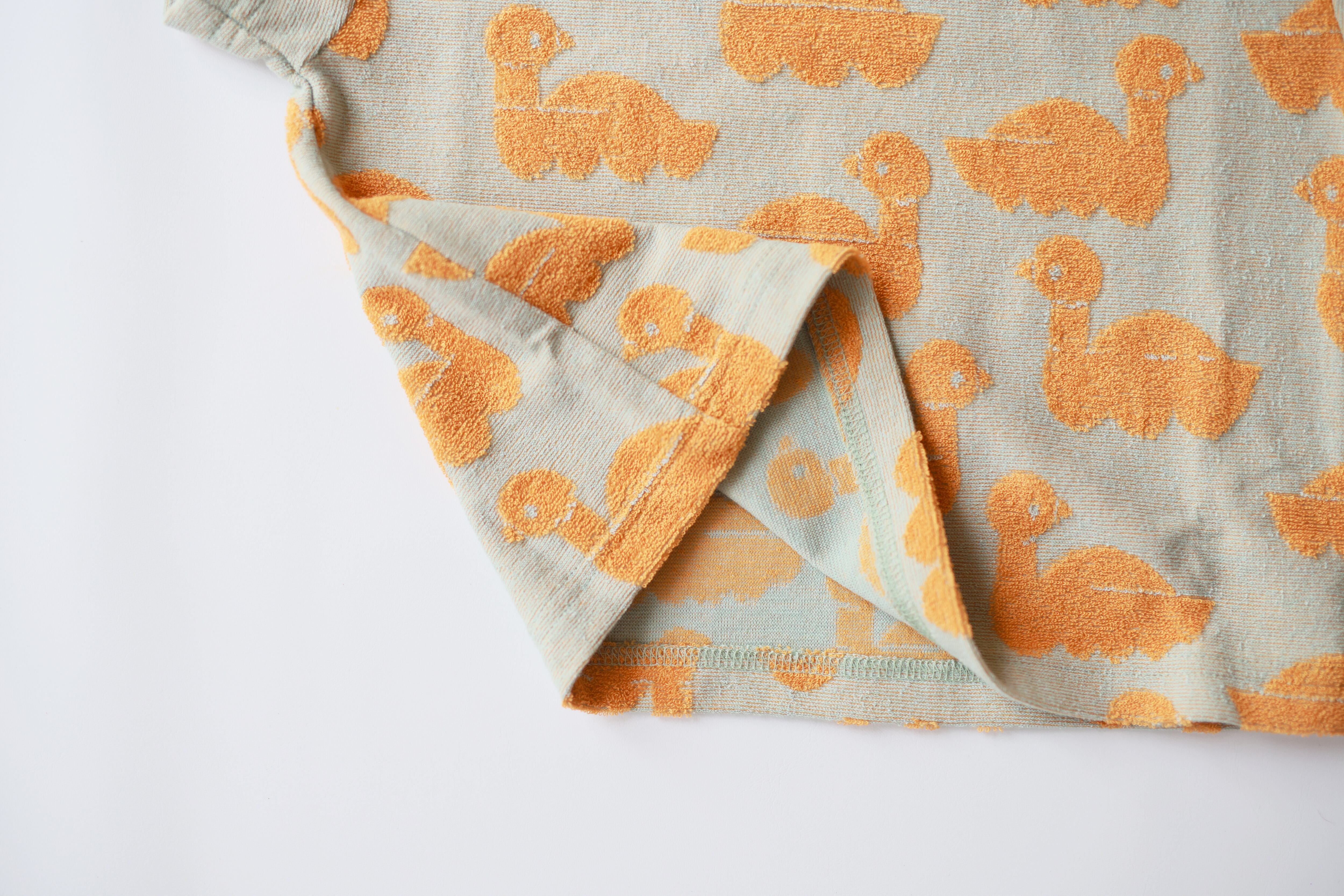 mina perhonen / sea birds カットソー / orange / 110,120,130cm | crecer