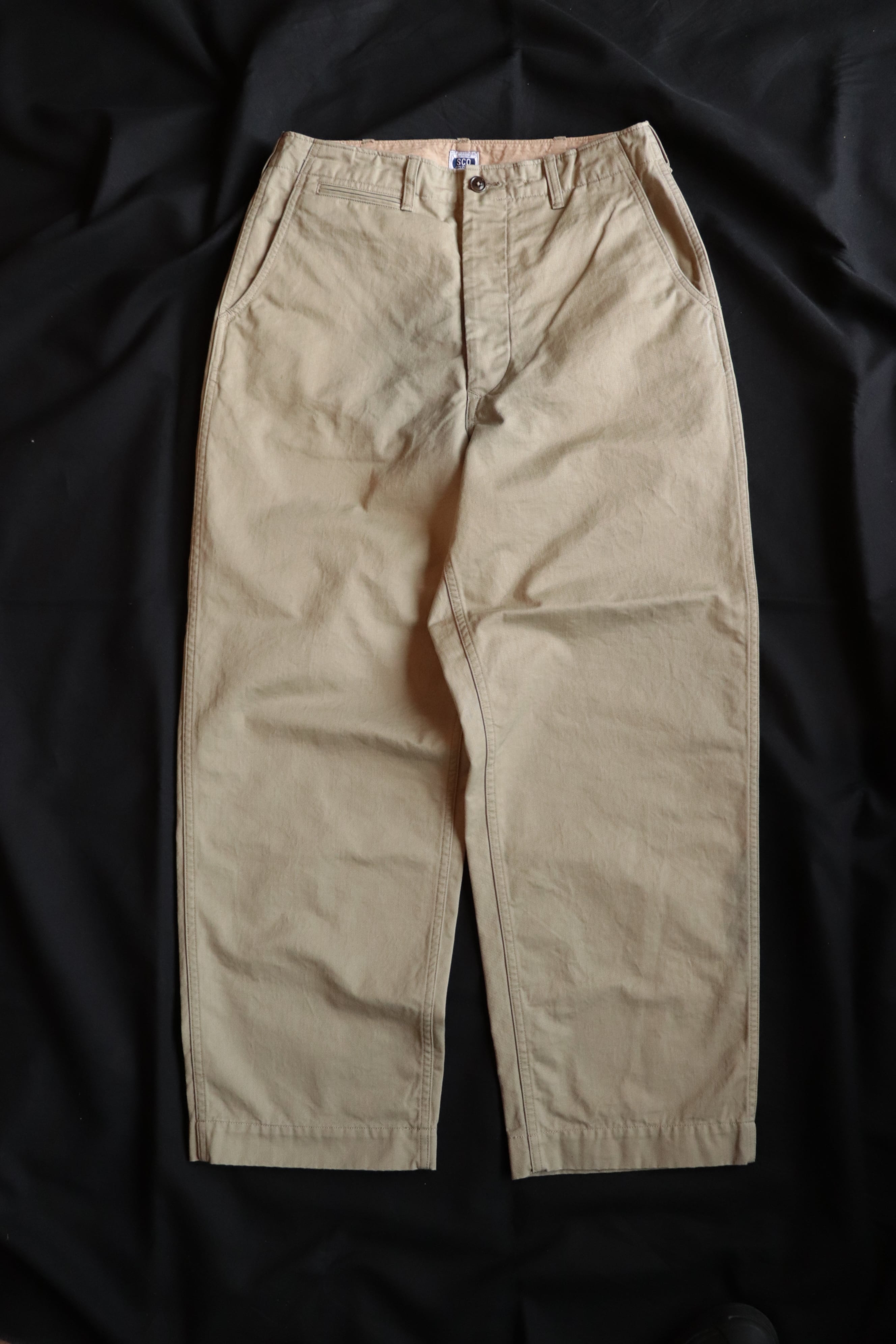 Sewing Chop O'alls/ソーイングチョップオールズ MILITARY CHINO TROUSERS SC233P07