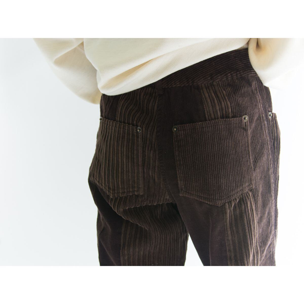 【GABRIEL COLLECTION】Made in Italy corduroy pants（イタリア製 コーデュロイ フレアパンツ ）9b