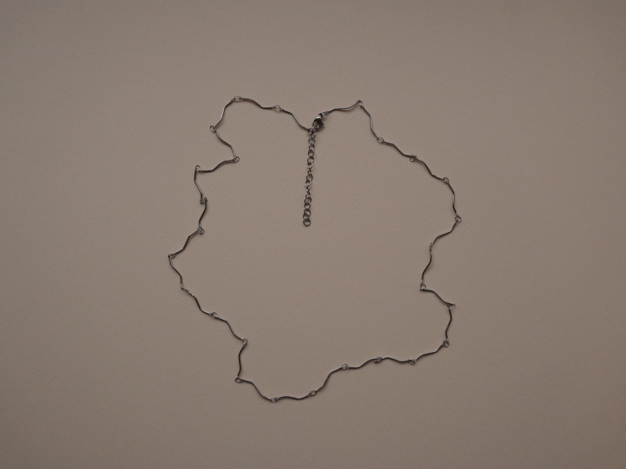 【 CORE 】design long chain necklace