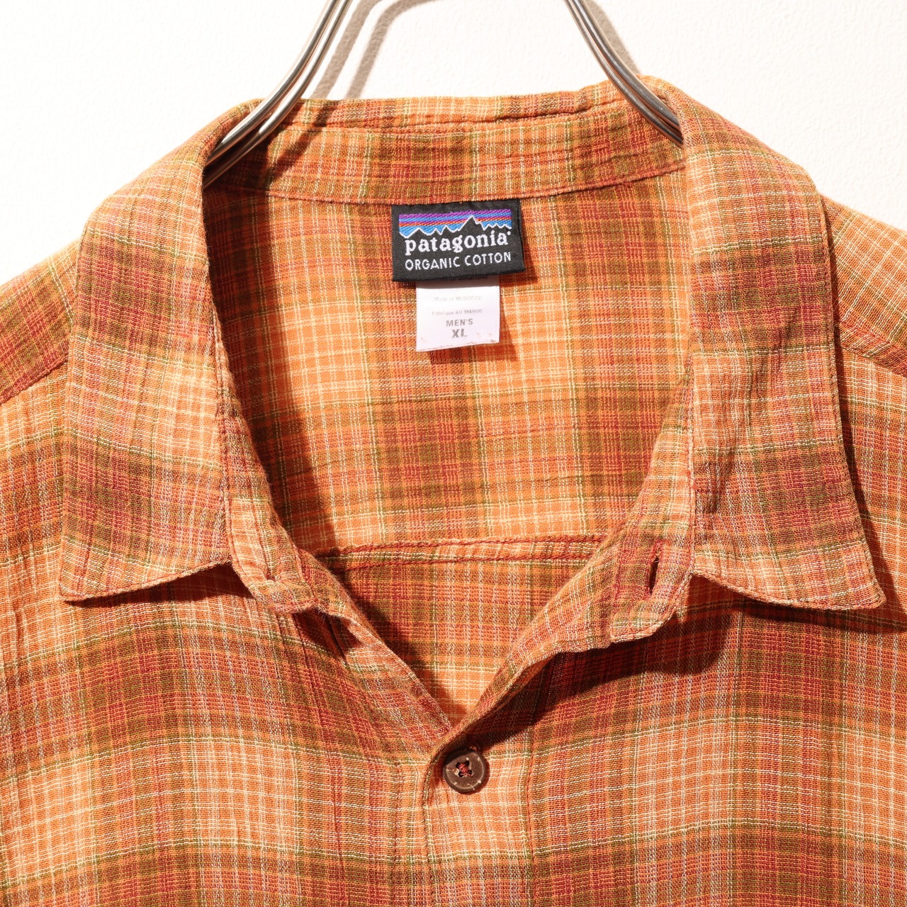 美品 XL 07年 モロッコ製 A/C Yarn Dye Shirt Patagonia ACシャツ ヤーンダイ パタゴニア