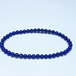 ラピスラズリ ブレスレット 4mm 一点物 メール便可 [M便 1/10] 111-48479