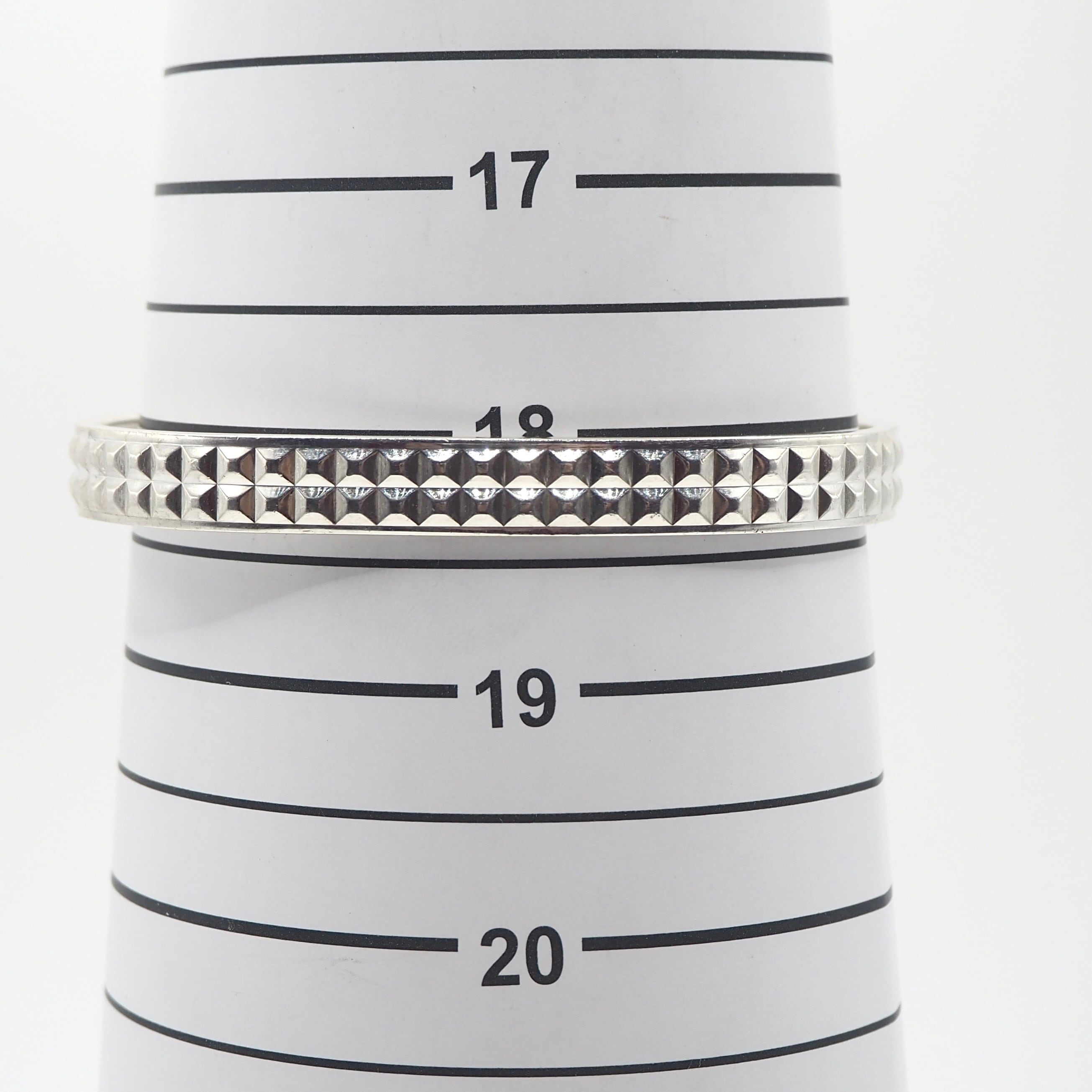 Tiffany&Co. ダイヤモンド ポイント バングル シルバー925