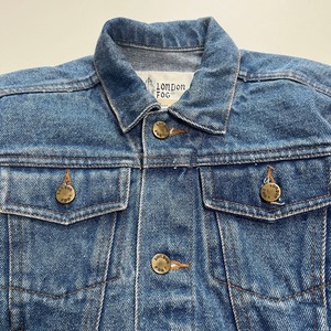 ＜VINTAGE＞Kids London Fog Denim Jacket 4T (2610JK03)｜キッズ ロンドンフォグ ヴィンテージ デニムジャケット