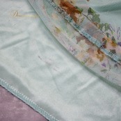 社交ダンス 衣装 スタンダード 上下セット ツーピース レッスンウェア パーティ衣装 レディース solo 花柄 ミントグリーン系 レース フリル 軽量 おしゃれ 着やすい フェミニン デザイン 伸縮性 ウエストゴム パーティー用 レディースファッション ダンスレッスン ダンスウェア 豪華感 ノースリーブ スリーブ付き 薄手 優雅な動き 女性用コスチューム