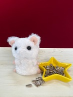 ハムスターのぬいぐるみ　『雪』