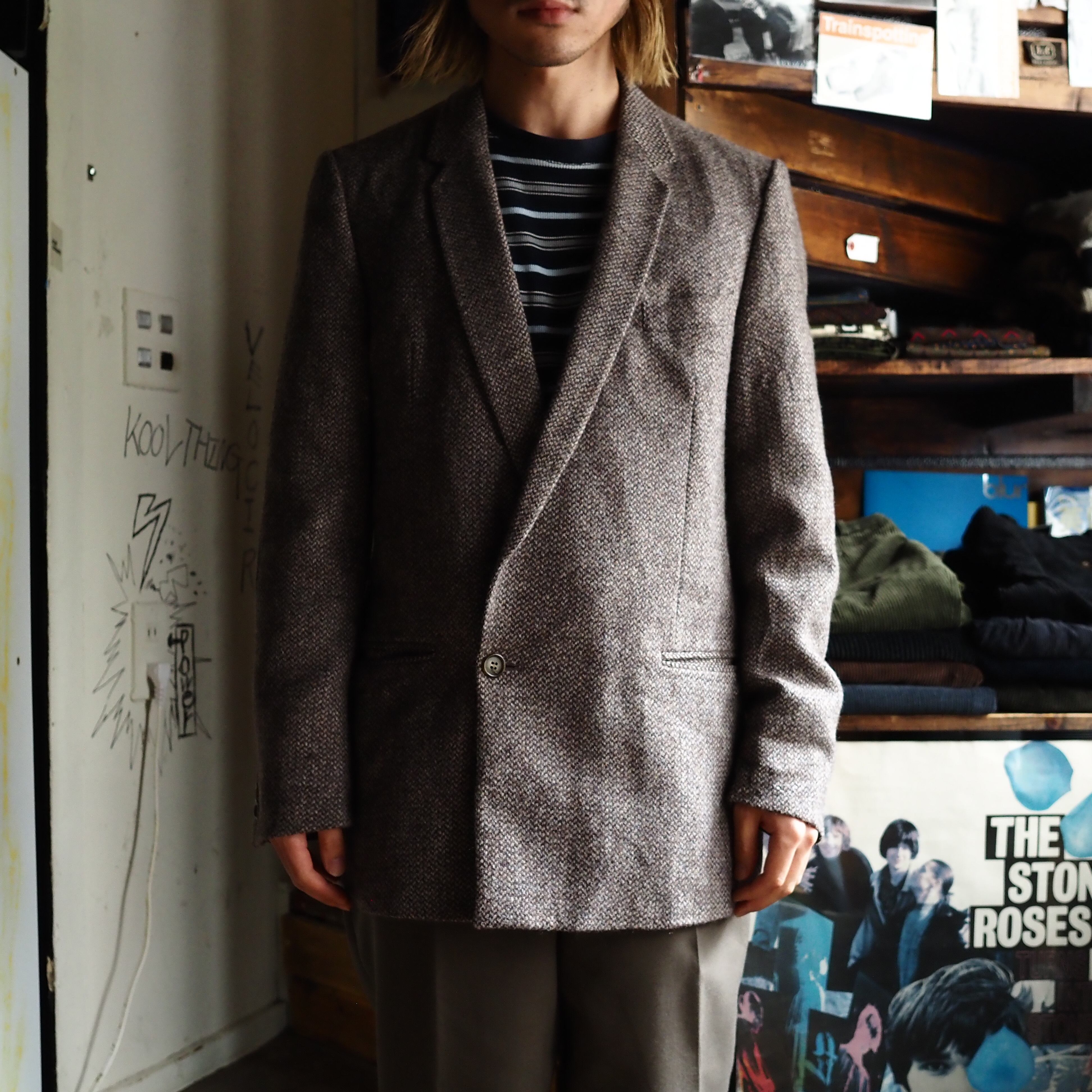 Graham Coxon! 英国製 UK Vintage Tailored Jacket イギリス Graham Coxon! 英国製 UK Vintage Tailored Jacket イギリス