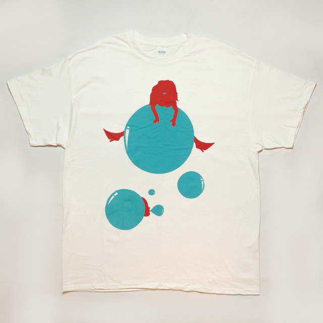 【T-Shirts】"bubblegirl" T-Shirts [White] Design by SOMER STAMPLEY