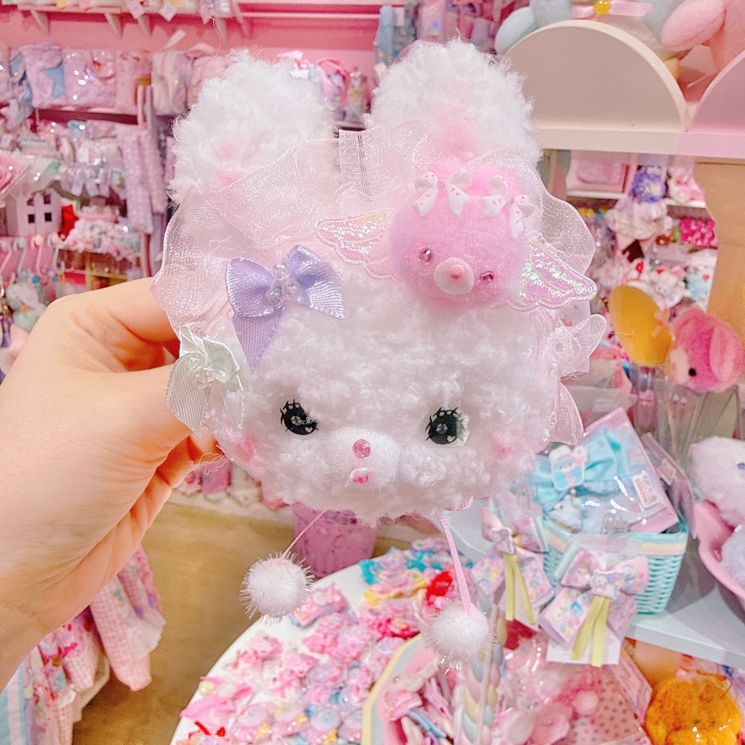 【M4】65-15ウインクするよ♪うさぎ2wayピン