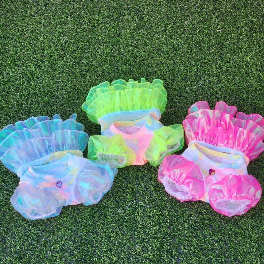 《予約》№LM0011 オーガンジーネオンワンピース