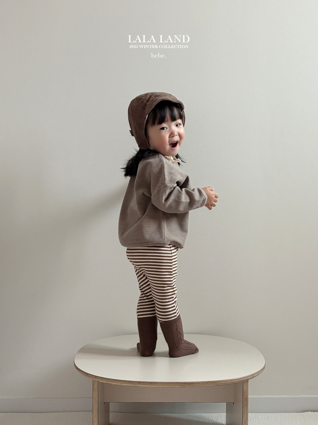 LALALAND 25/WI(Baby)Peach ribbed MTM