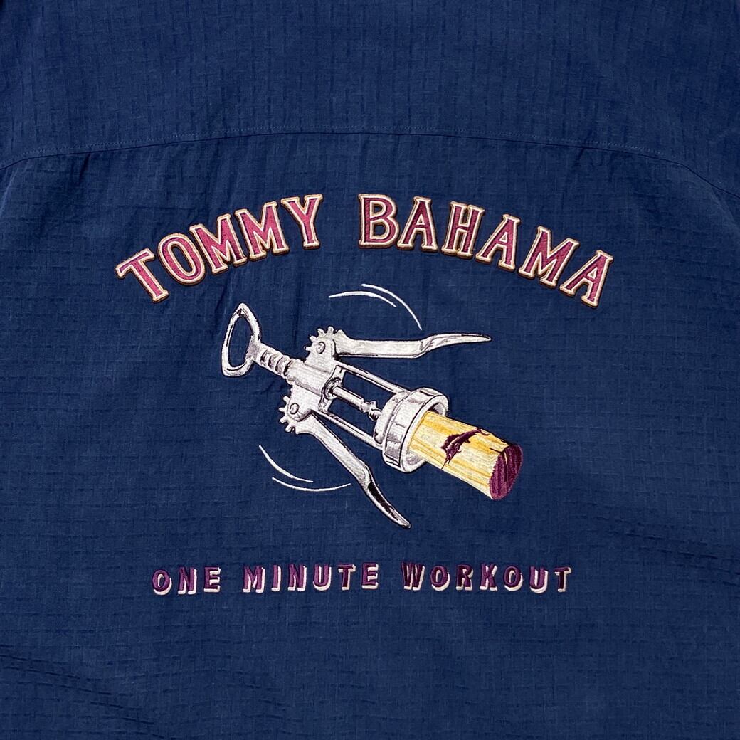 Tommy Bahama トミーバハマ 半袖シルクシャツ オープンカラーシャツ