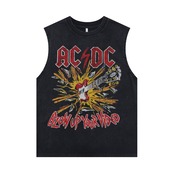 VINTAGE ストリート ACDC バンドTシャツ T975