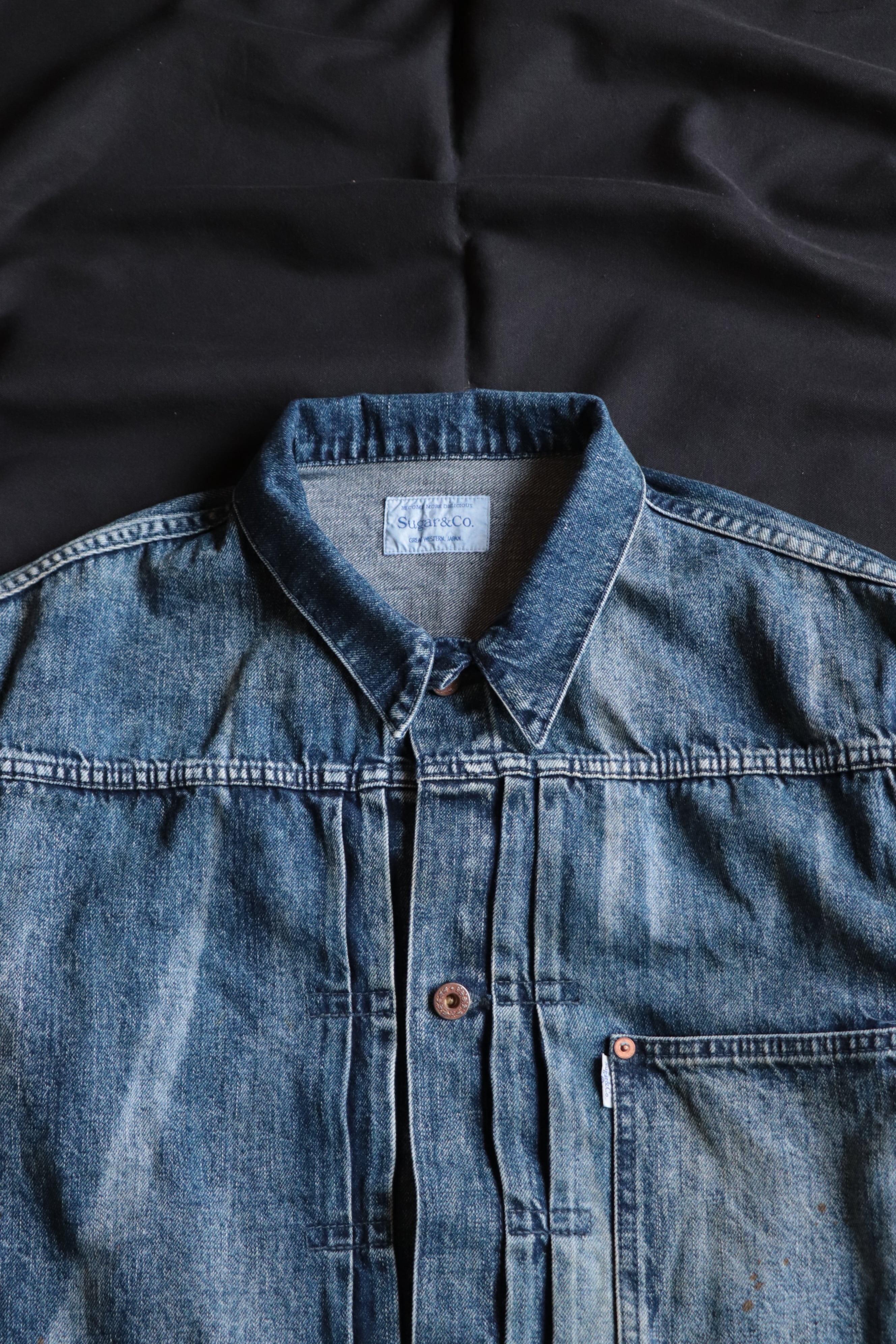 Sugar&Co./シュガーアンドコー Gentle jacket 40's wash SGR-S06V | MAMBO