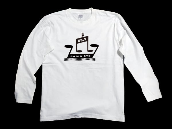 RADIO SYD ブライアンジョーンズ着用 長袖 白色 Tシャツ 選べる3サイズ