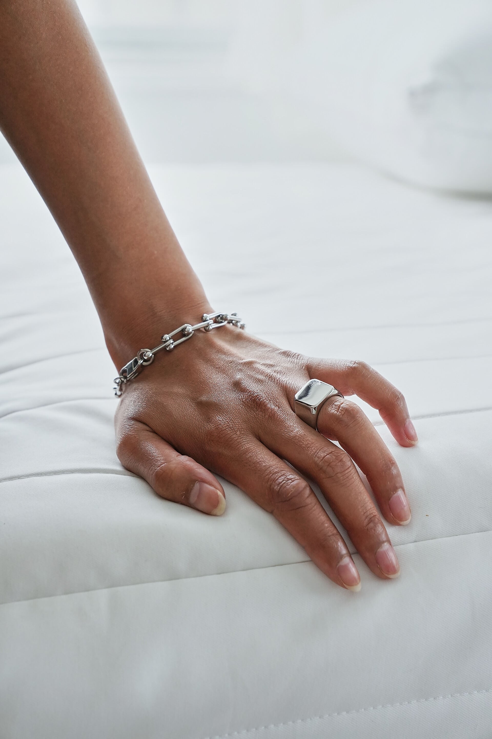 316L ball bracelet【SILVER】#b06 | namuel