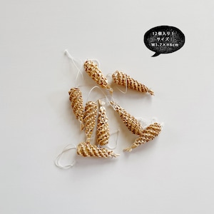 Straw ornament set (40P)