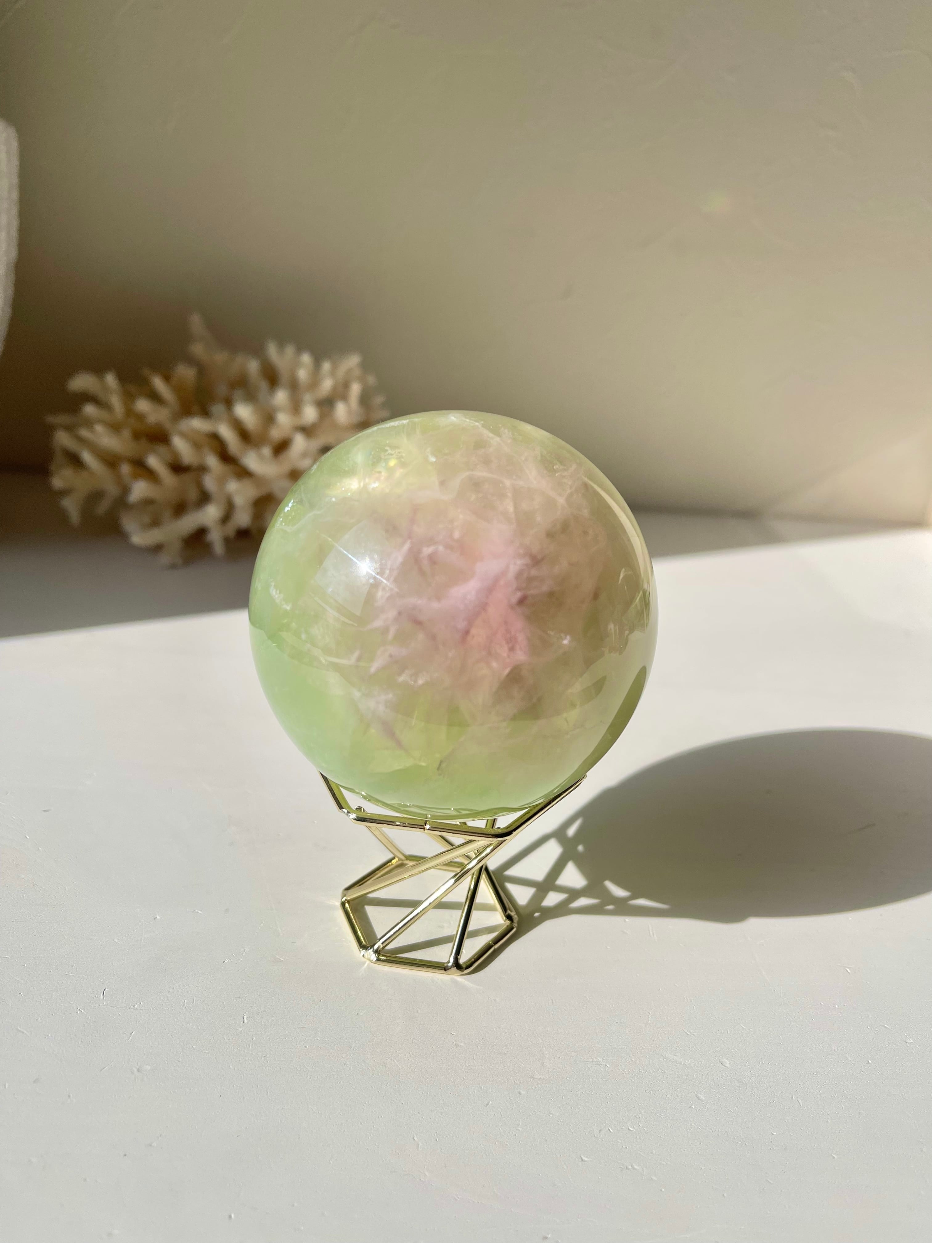 フローライトスフィア　8.1cm