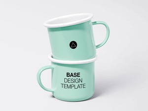 ホーローマグカップ