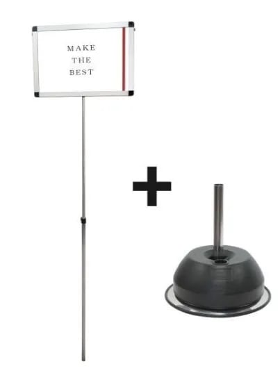 プラカードポールA A3横セット