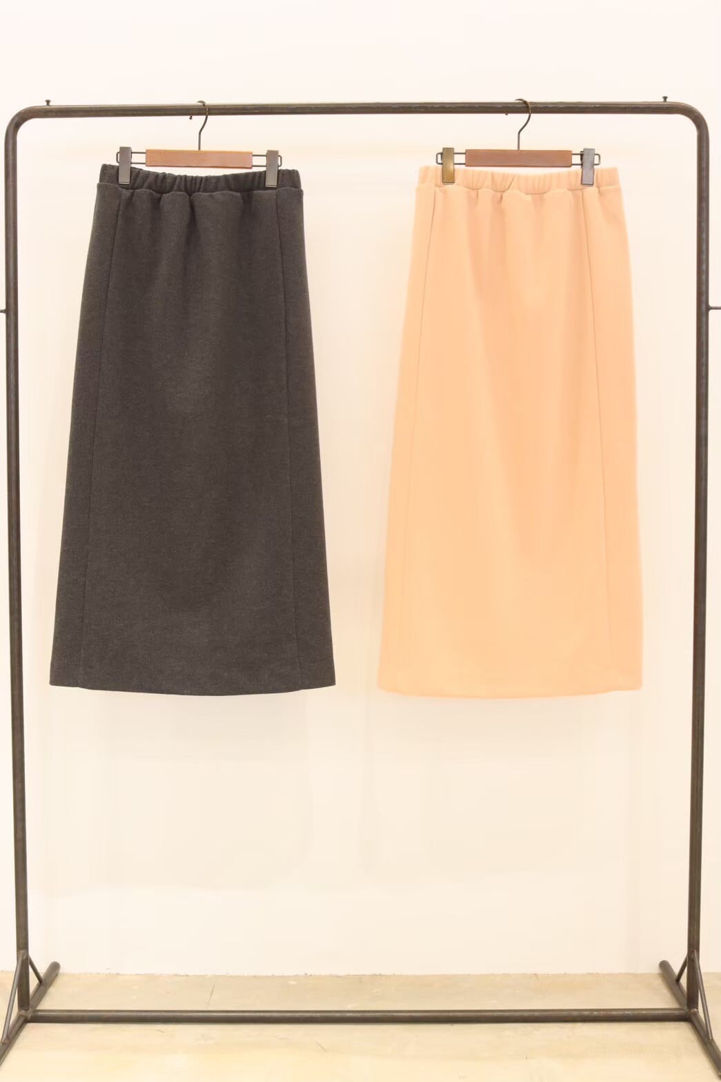 【LEMELANGE】セットアップ可 ストレッチジャージスカート 8551301