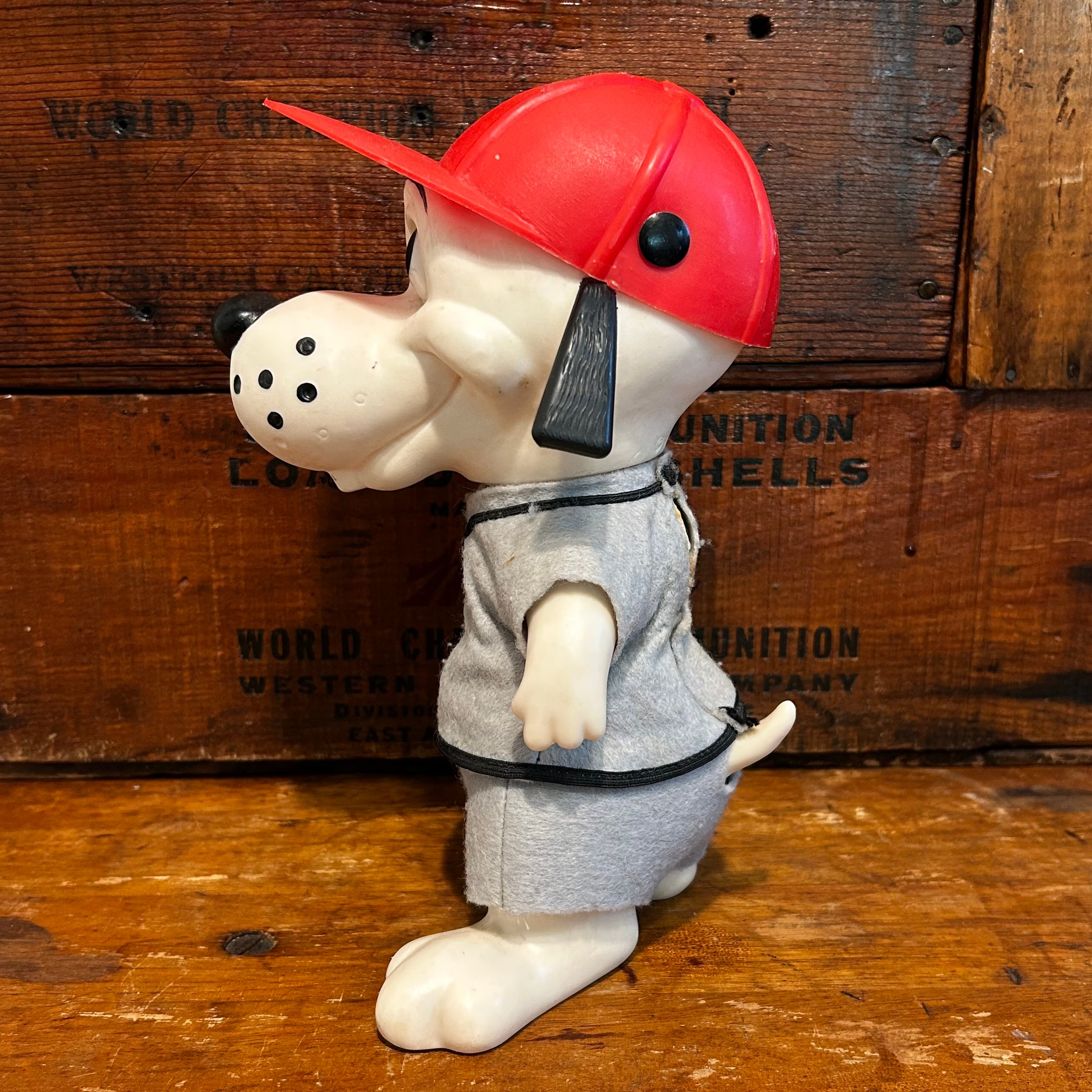 ロイデスドッグ・ノベルティバンク 野球 ベースボール ドッグ ソフビ