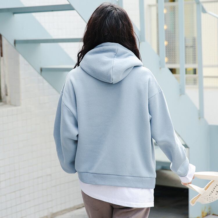 BGCパーカー　グレーピンク　大きめ❕