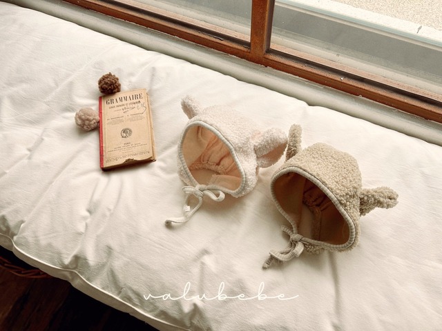 【予約】Velu Bear Dumble Beanie (Bebe)
