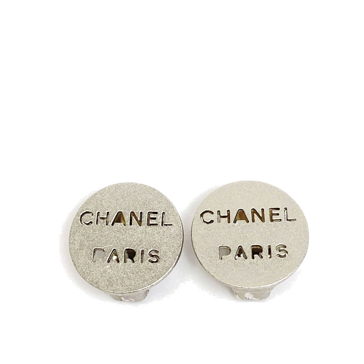 CHANEL シャネル イヤリング シルバー00C-