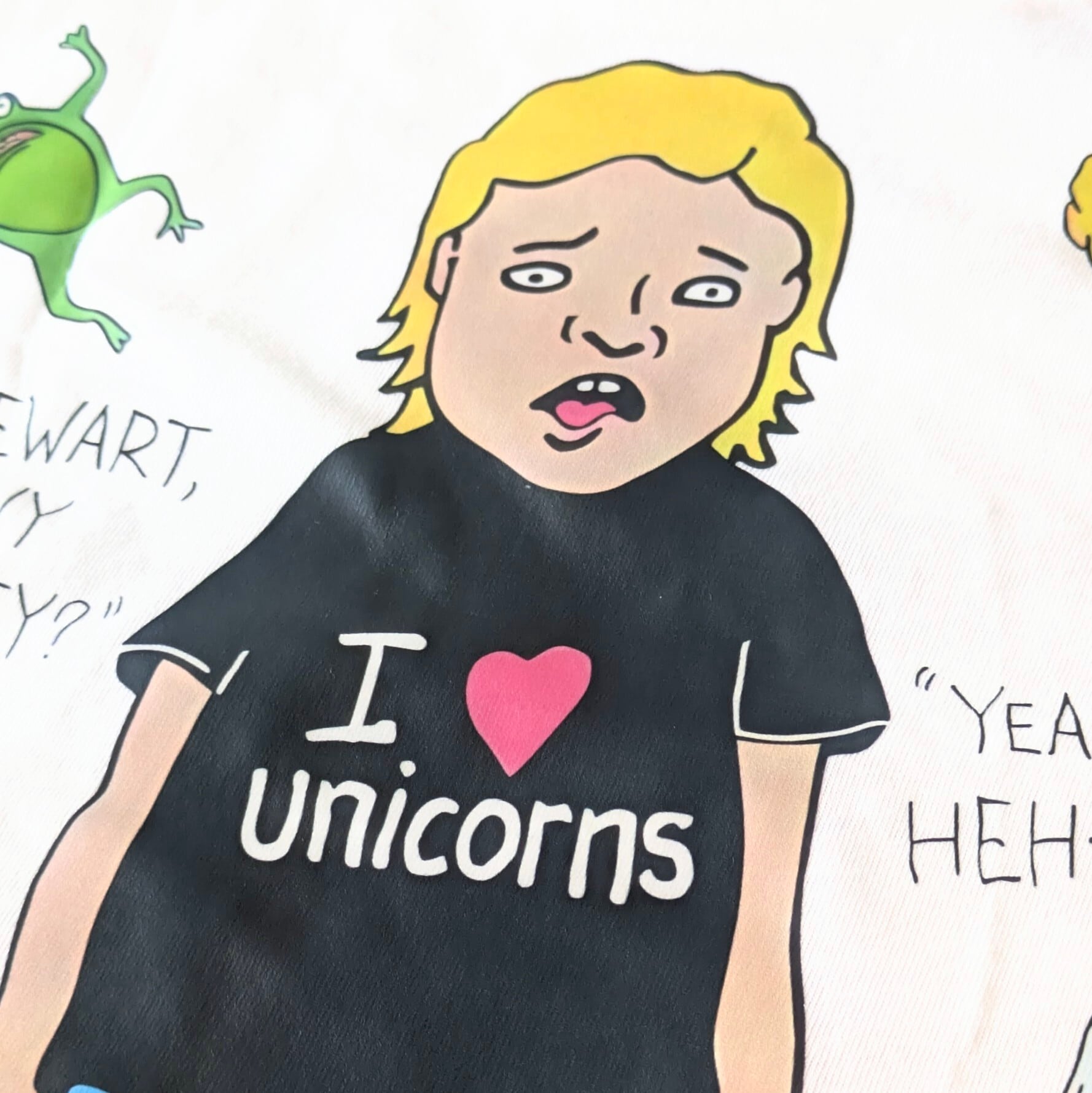 【 Beavis and Butt-Head（ビーバスアンドバットヘッド）】『Stewart Stevenson / スチュワート・スティーヴンソン 』 Tシャツ / MTV 〚アメリカン雑貨 アメトイ〛