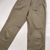 Papas パパス ツータック ストレッチ チノ スラックス パンツ サイズ S 46 /オリーブ カーキ 系 メンズ