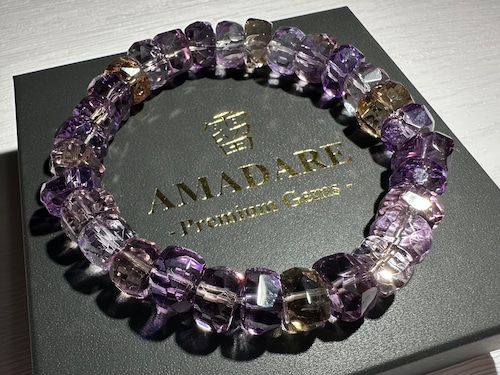 【S】ジュエリーカットアメトリンブレスレット