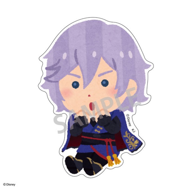 ディズニー ツイステッドワンダーランド ツイステ スタンプ ｂｙみふねたかしのアート ミニデコステッカー/エペル・フェルミエ