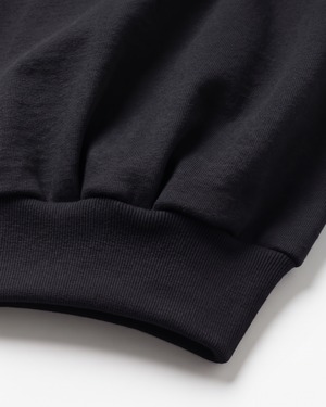 ROTOL "Solid Sweat Zip-up Hoodie 〔BLACK〕"