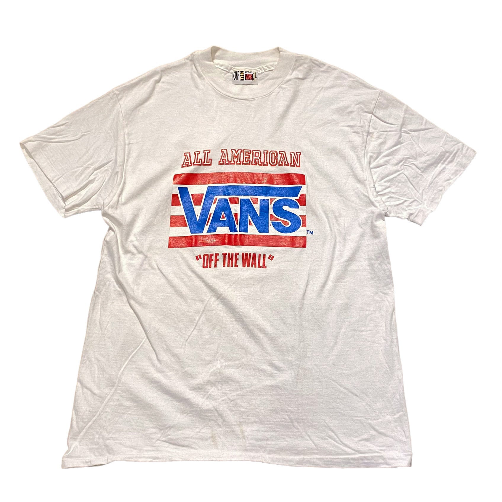 VANS 七分丈Tシャツ アメリカ製 - Tシャツ