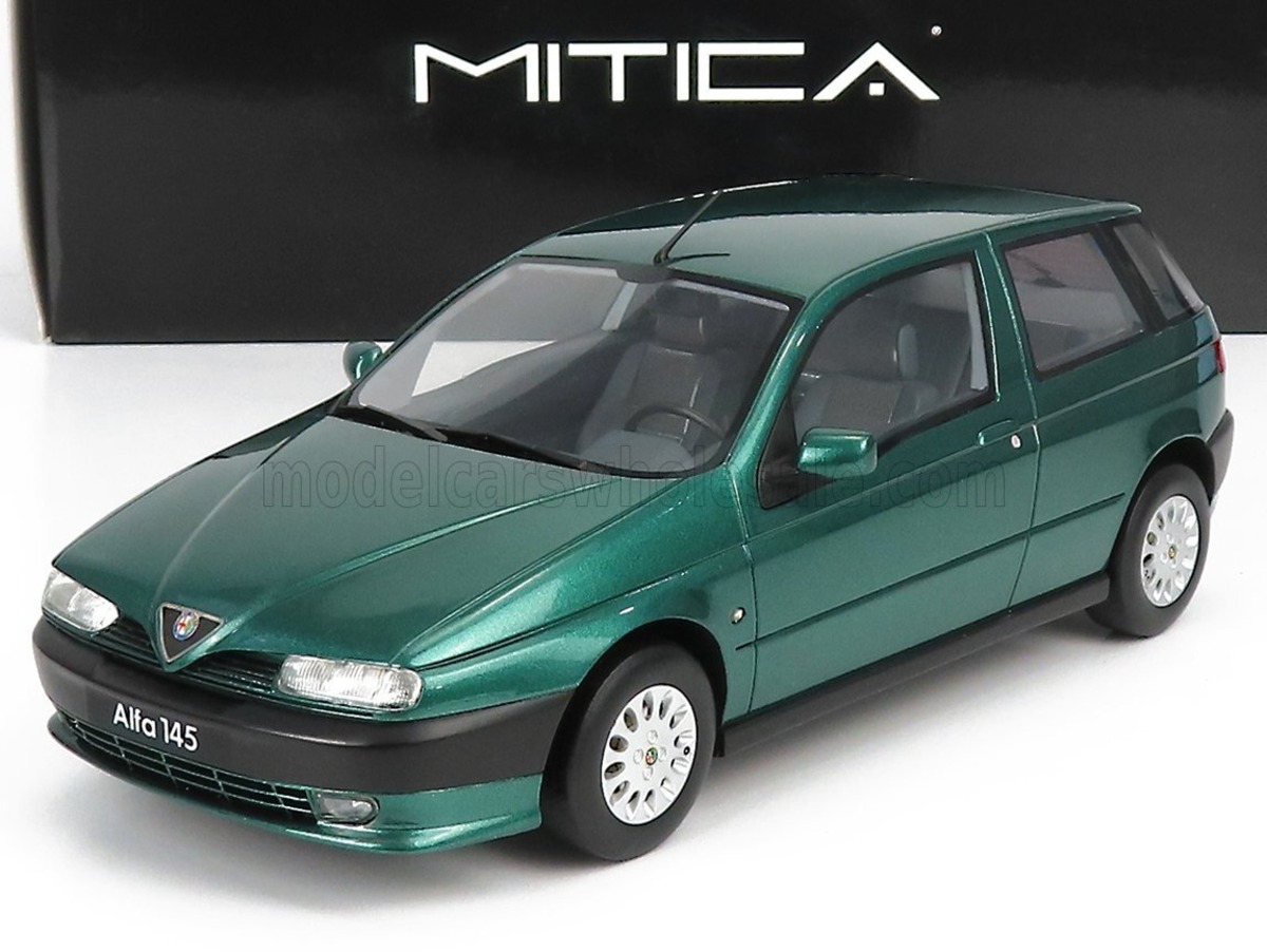 1:18 MITICA Alfa Romeo 145 1.6 Ie 1995 Green Met MITICA100041