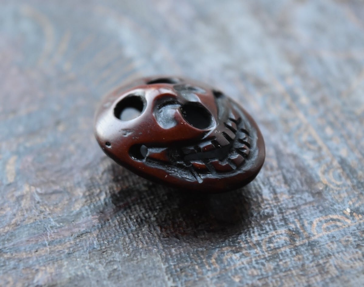 お値下げしました、種彫　髑髏.桃 お値下げしました、種彫髑髏.桃