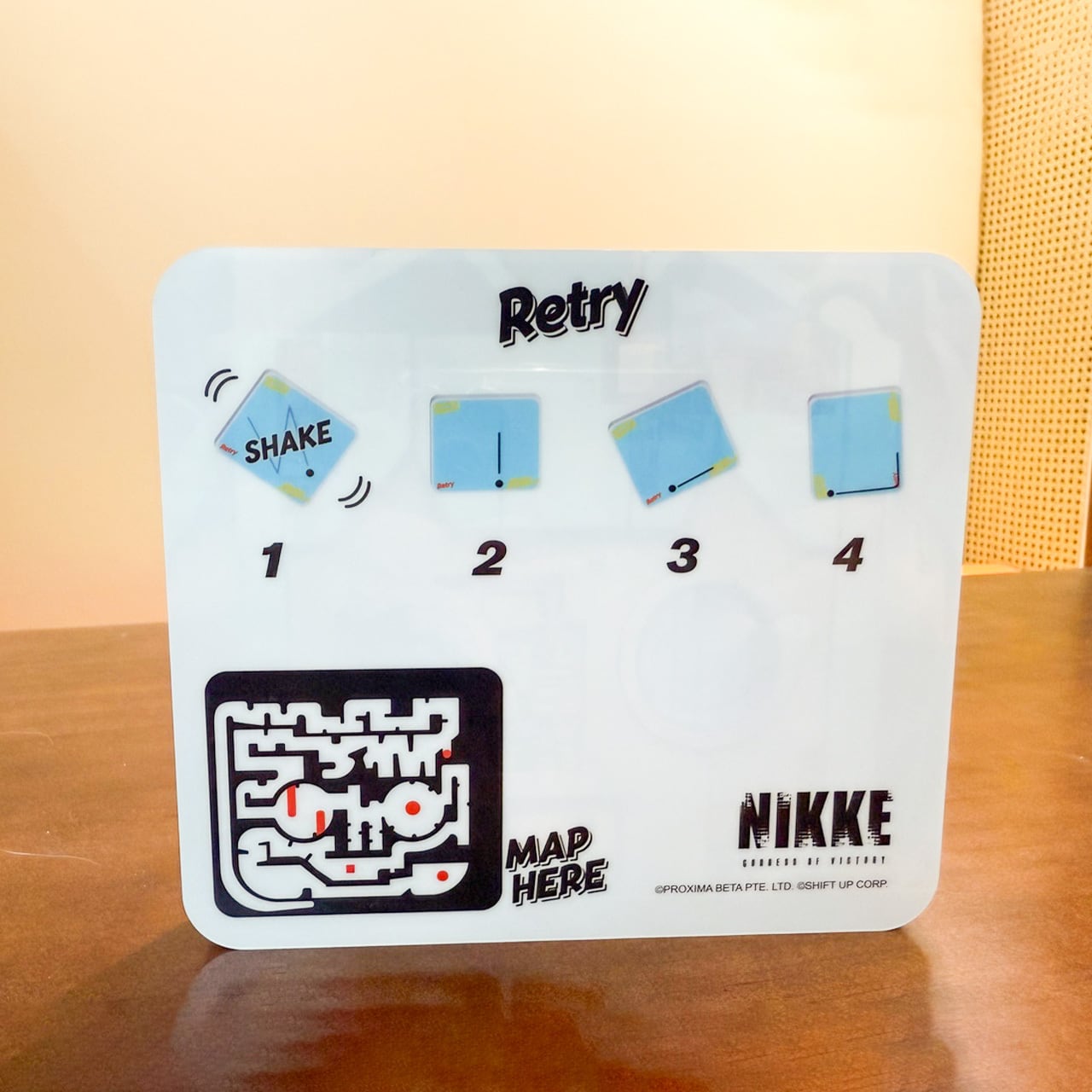 C106】 NIKKE ビー玉迷路おもちゃ-メカシフティー | あるじゃん