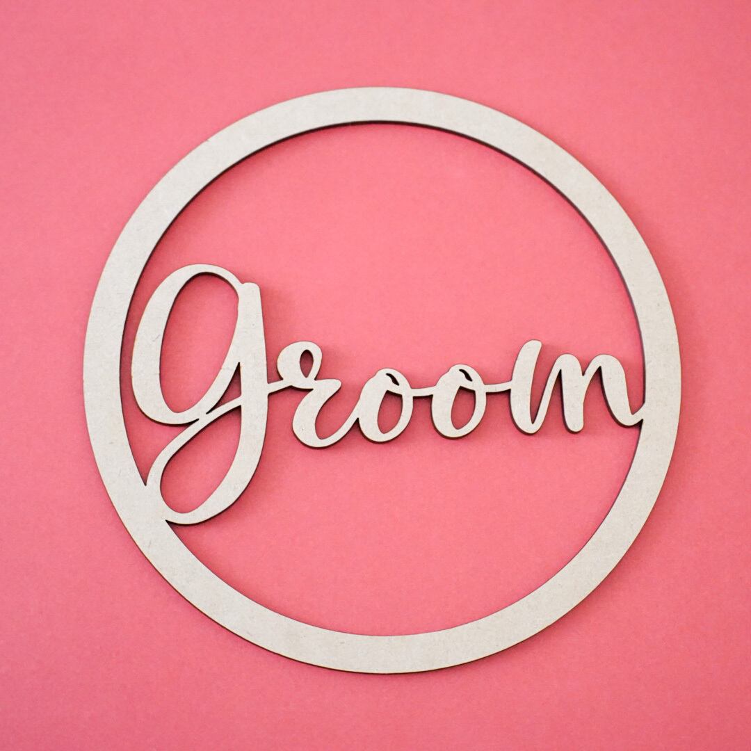 木製 / フォトプロップス Bride Groom［Q］ | AmmyMade