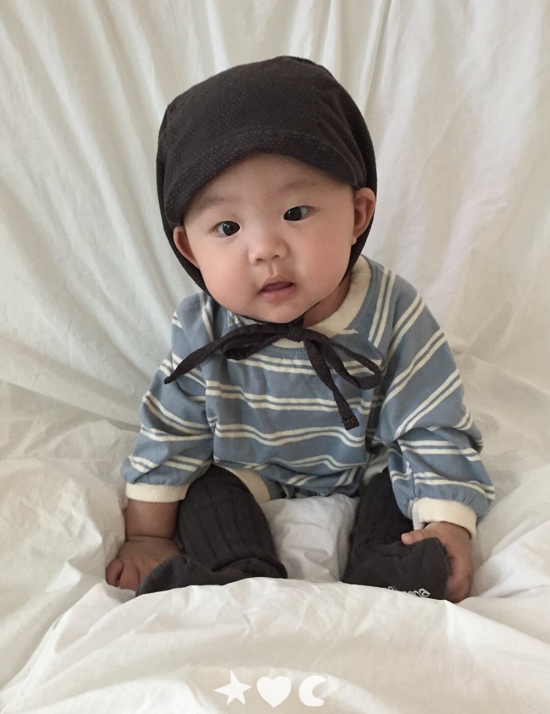 送料無料【予約】/  babyセイントロンパース /lalaland