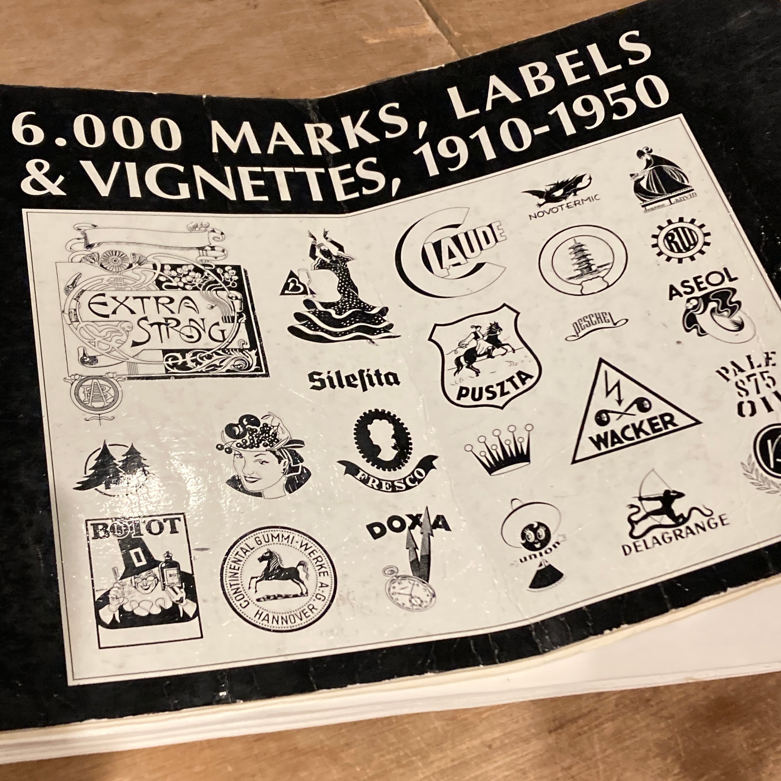 6000 MARKS LABELS & VIGNETTES vol. 2/マーク 6.000 MARKS, LABELS & VIGNETTES, 1910-1950 / VOL.Ⅱ | 百年