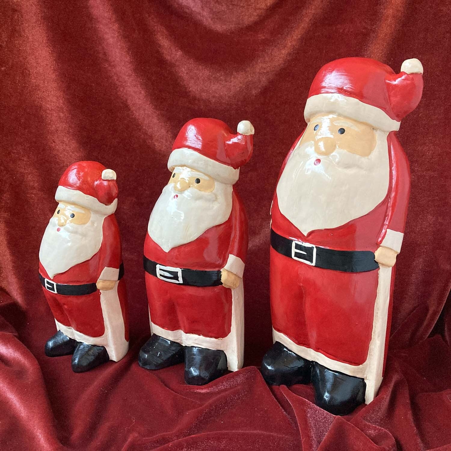 直立サンタの置き物S（21cm） | Dua-アクセサリーパーツショップ