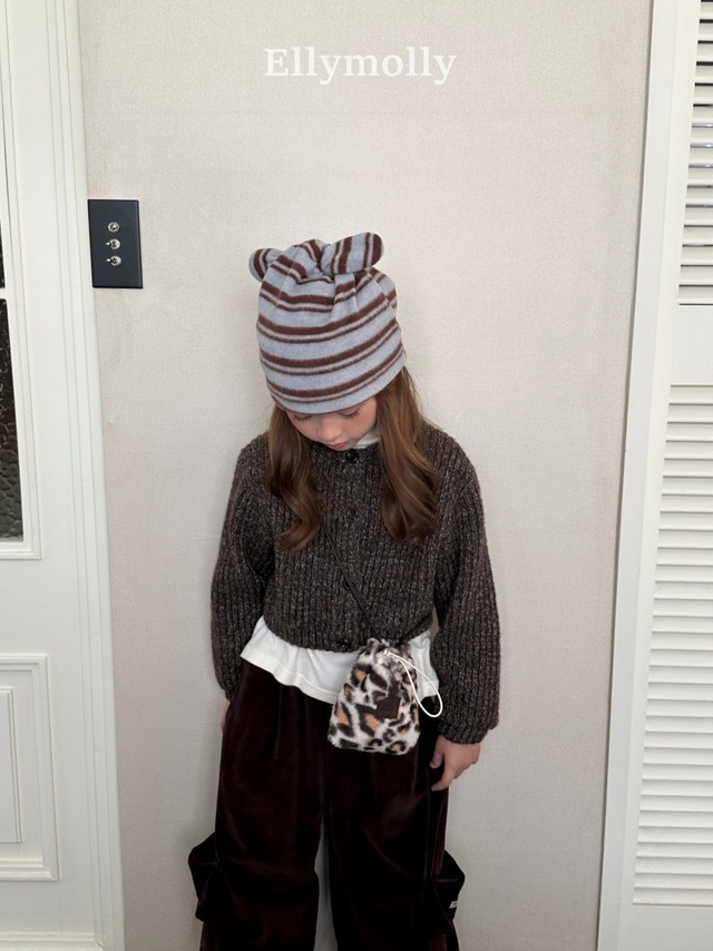 予約 Mongul Fur Mini Bag  [ Elly molly ]