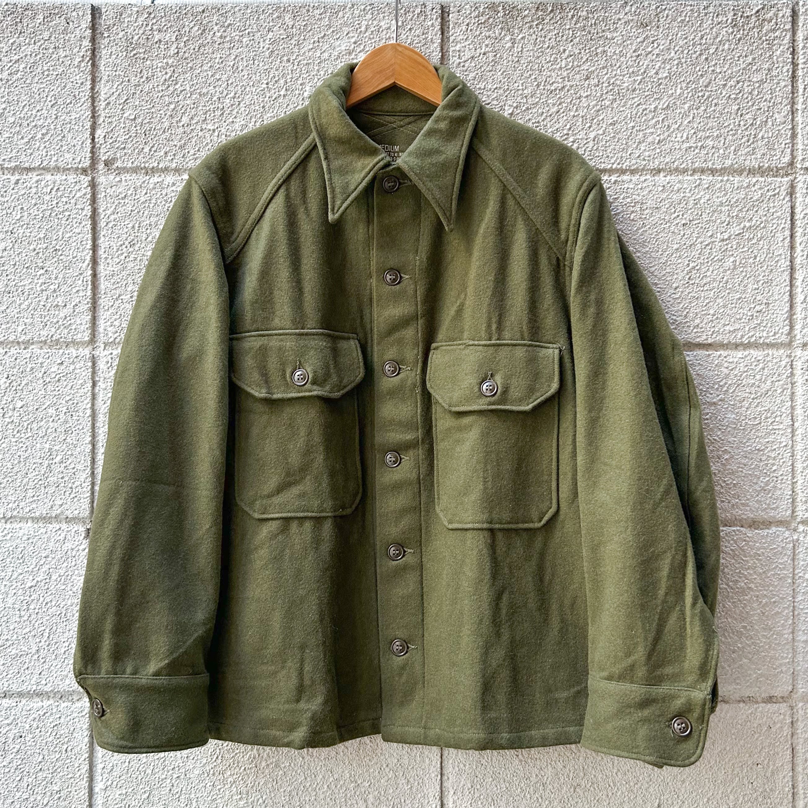 DEADSTOCK 50's US Army Korea Wool Shirt M / デッドストック 米軍 ...