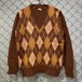 Eddie Bauer - Argyle knit sweater