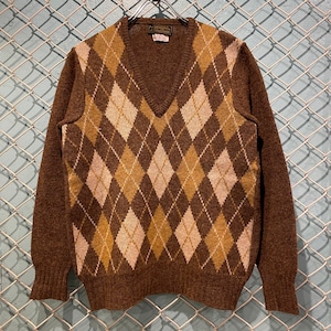 Eddie Bauer - Argyle knit sweater