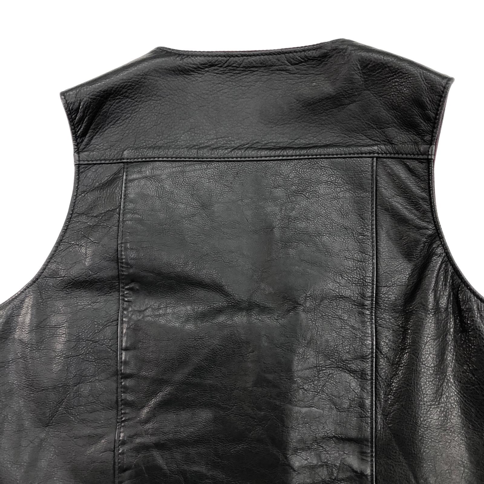 SCHOTT ショット 80- 90年代 USA製 レザーベスト ライダースベスト